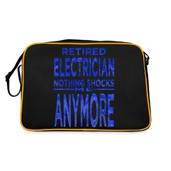 ingénieur ordinateur cadeau cadeau fil électrique - Sac Retro - noir/or - Dos