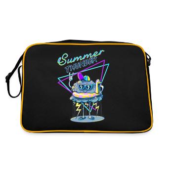 Orage d'été - Sac Retro - noir/or - Dos