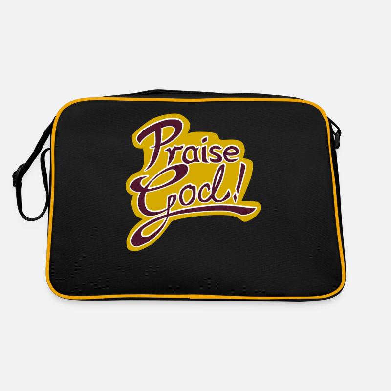 Praise God! Retro Tasche