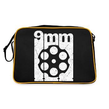 Revolver Drum - Retro Bag - black/gold - Back