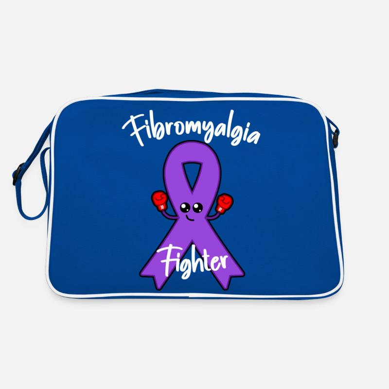 Fibromyalgia Fighter Retro Bag