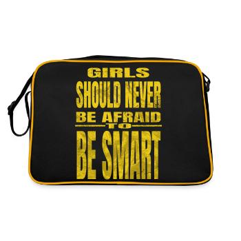 funny geek equal joke abort greg abbott black lgbt - Retro Bag - black/gold - Back