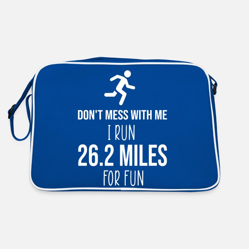 Citation sur les marathons de course Sac Retro