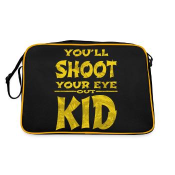 drôle de citation barbes dork cadeau d’anniversaire - Sac Retro - noir/or - Dos