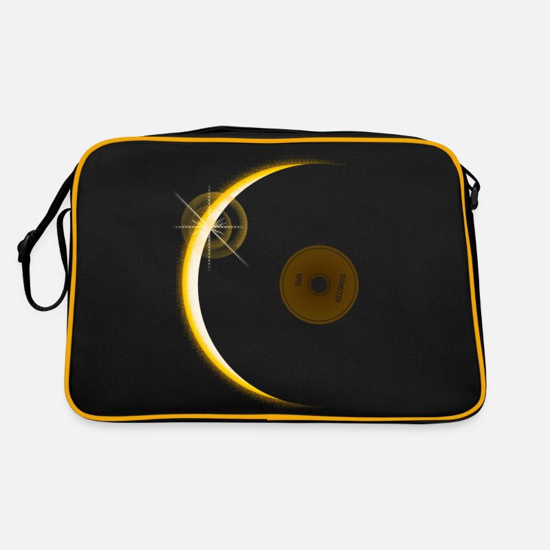 Vinyl eclipse - Sac Retro - noir/or