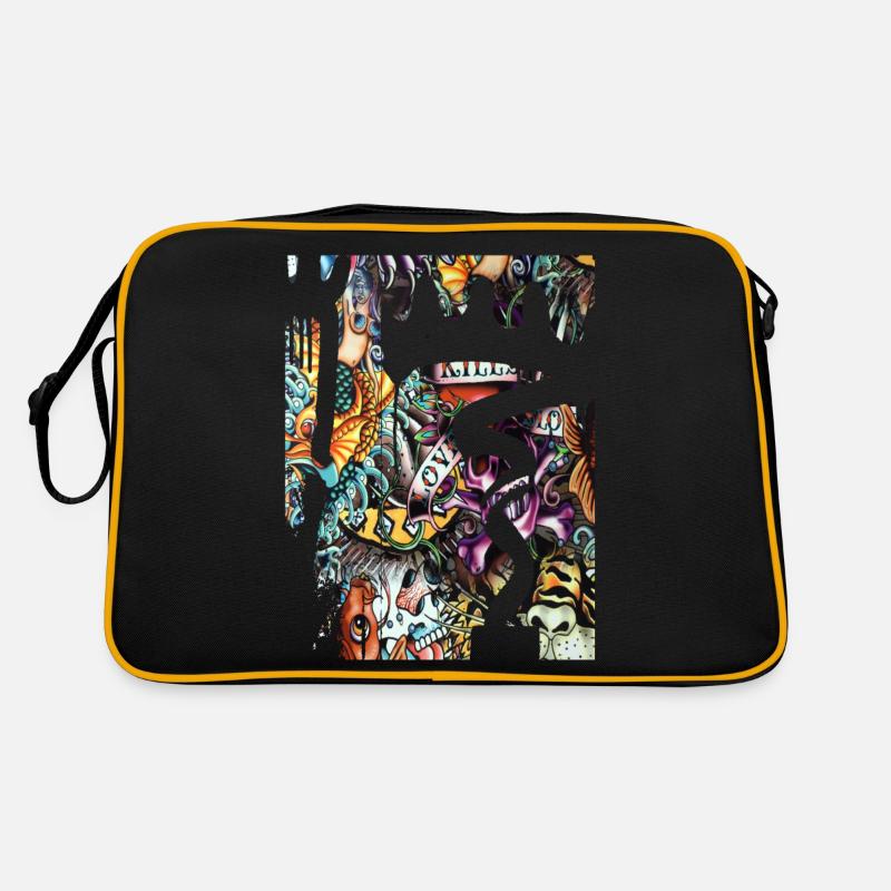 Graffiti style Splash hip hop couleurs peintre couleur Sac Retro
