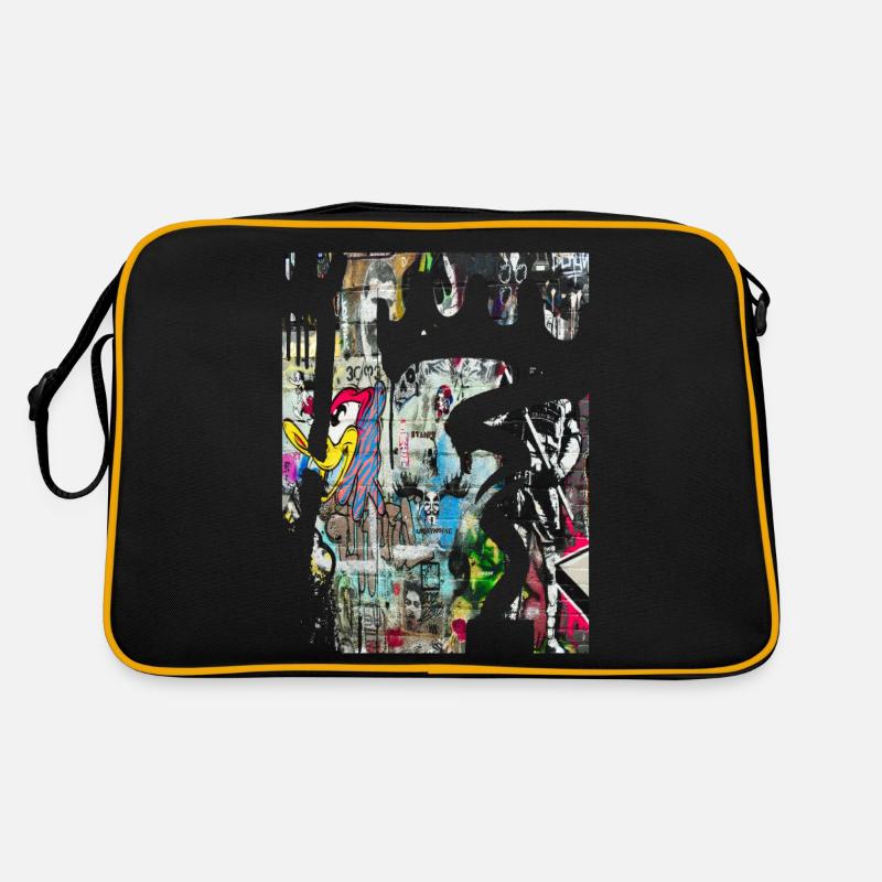 Graffiti style Splash hip hop couleurs peintre couleur Sac Retro