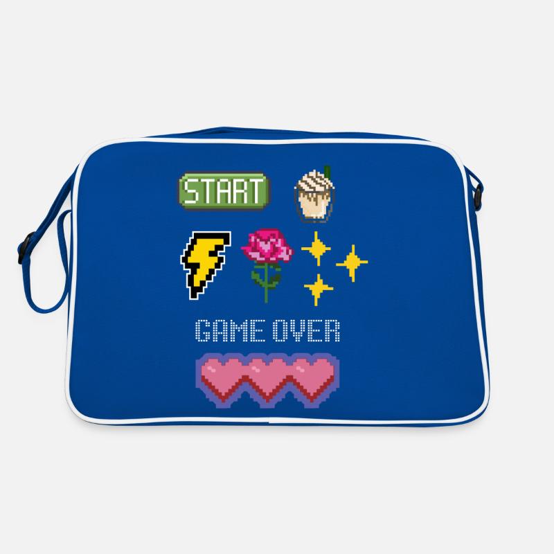 Liebesschritte Retro Tasche