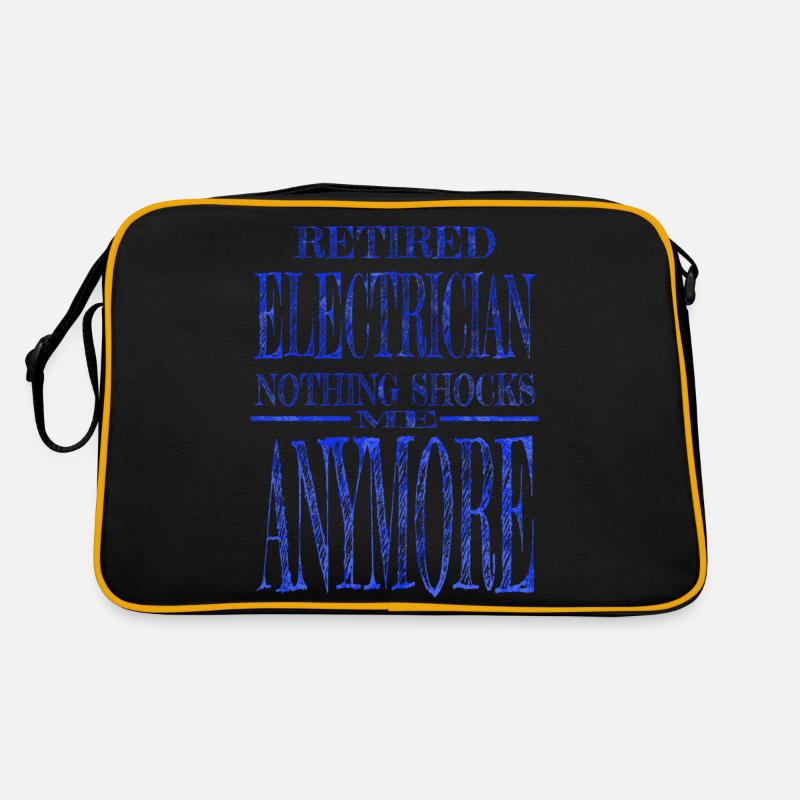 electric wire electrical engineer electrical Retro Tasche