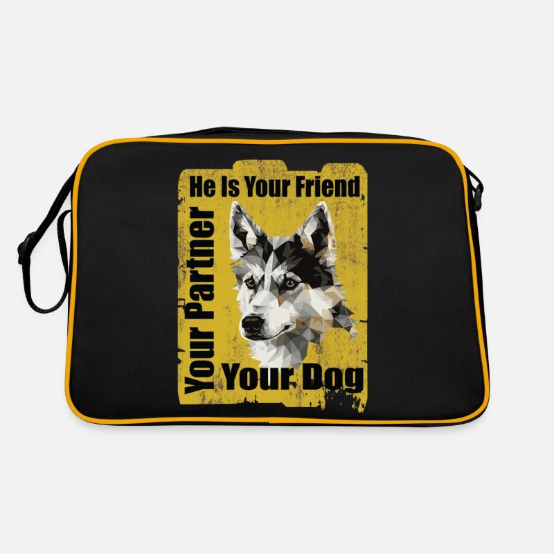 Husky Love Retro Tasche