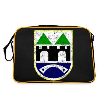 Sarajevo - Retro Bag - black/gold - Back