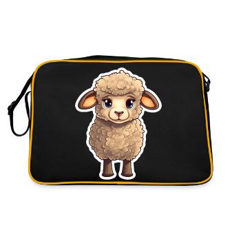 Mouton - Sac Retro - noir/or - Dos