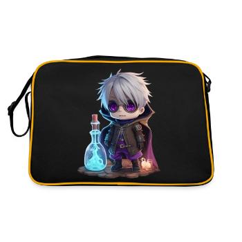 Human Alchemist - Retro Bag - black/gold - Back