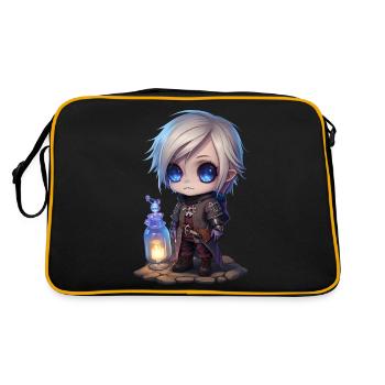 Human Alchemist - Retro Bag - black/gold - Back