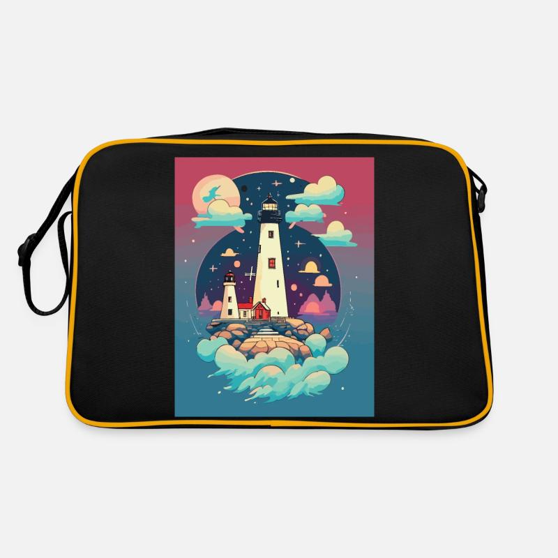 Leuchtturm Retro Tasche
