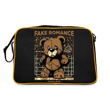 Fake Romance - Retro Bag - black/gold - Back
