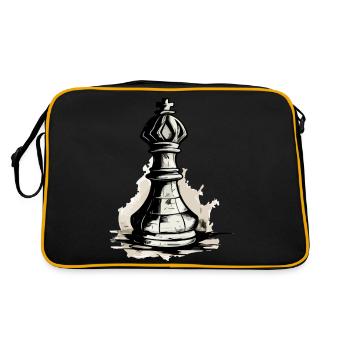The Black King No. 1 - Retro Bag - black/gold - Back