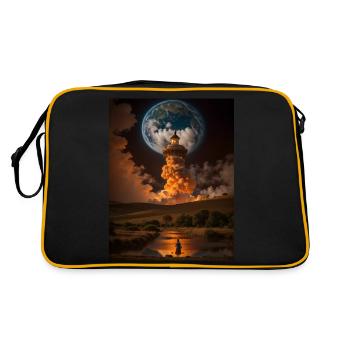 Harmony - Retro Bag - black/gold - Back