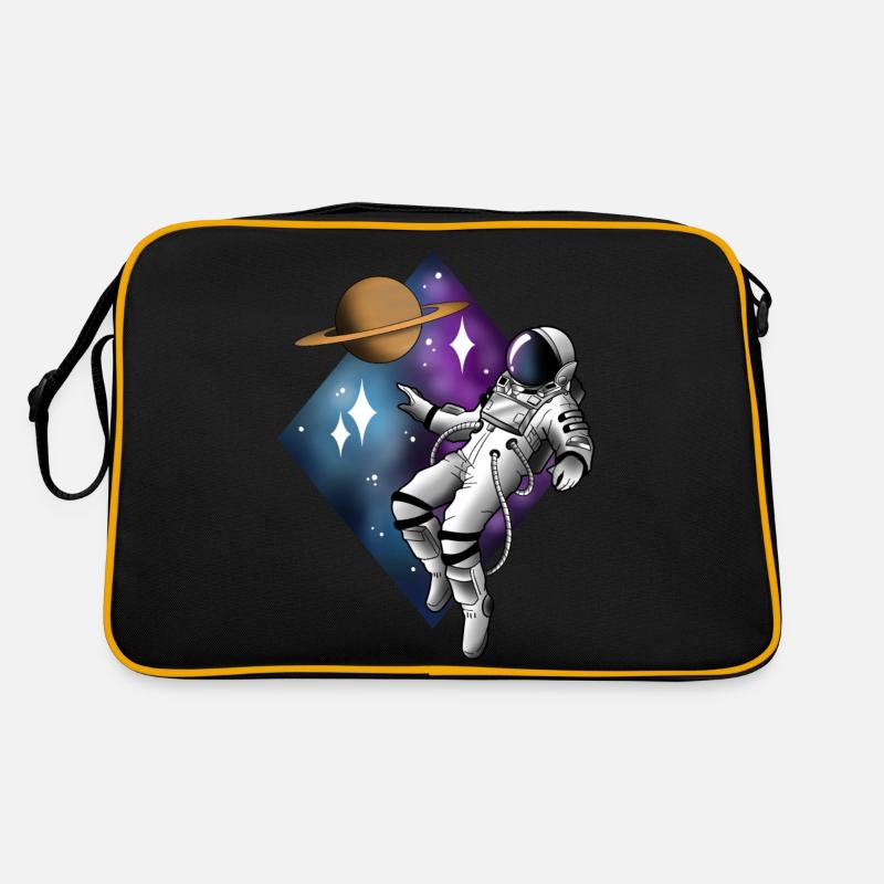 Astronaut floating tattoo Retro Bag