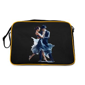 La danse sportive est une forme d’expression créative - Sac Retro - noir/or - Dos