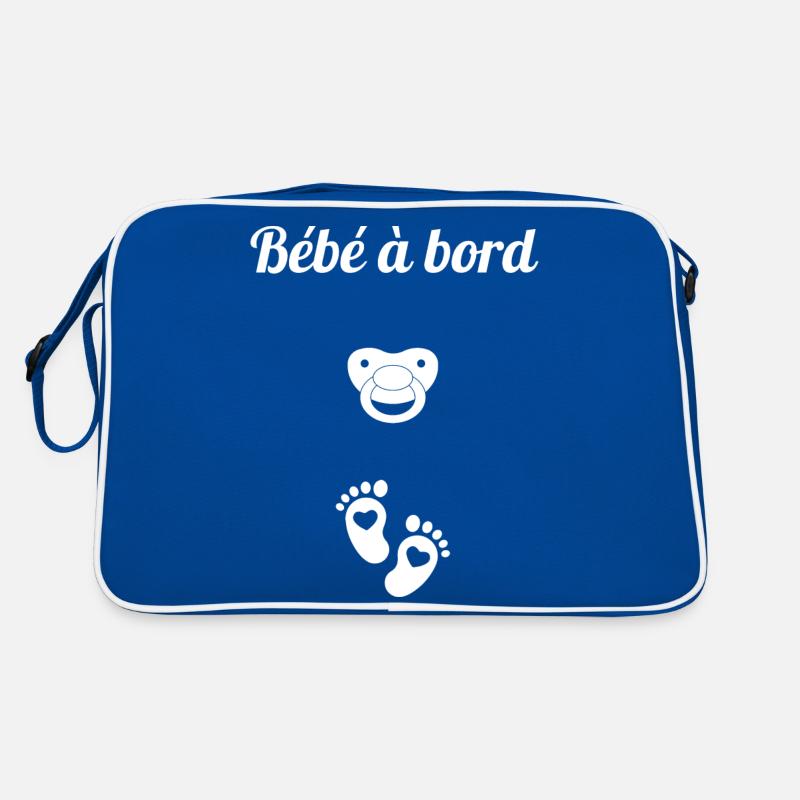 Bébé à bord Sac Retro