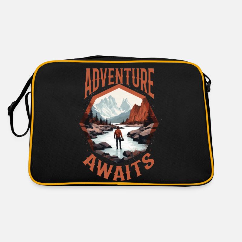 L’aventure vous attend. Sac Retro