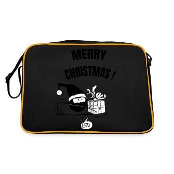 Beth l'araignée - Le cadeau de Noël (version texte - Sac Retro - noir/or - Dos