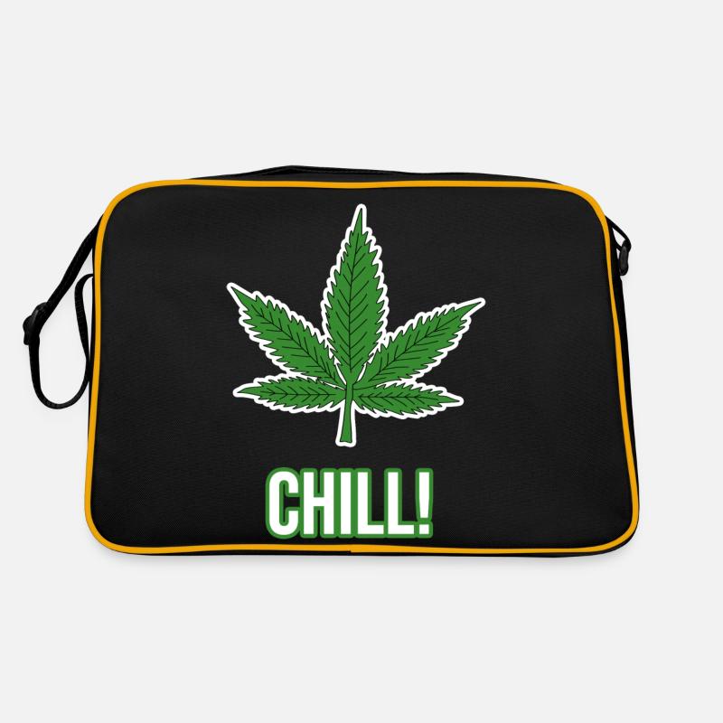 Feuille de chanvre Sac Retro