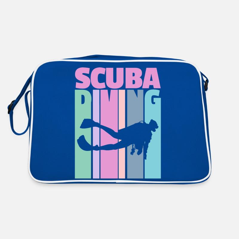Scuba Diving - Diving Expert Ocean Depth Scuba Retro Bag