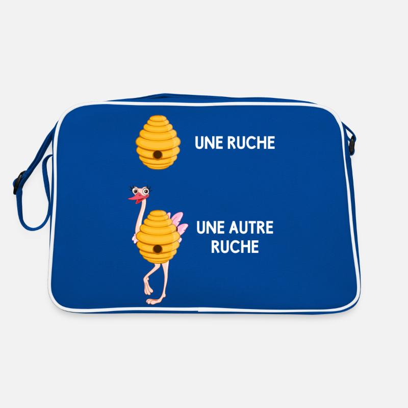 a beehive and other hive Retro Bag