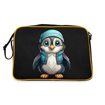 Razorbill - Retro Bag - black/gold - Back