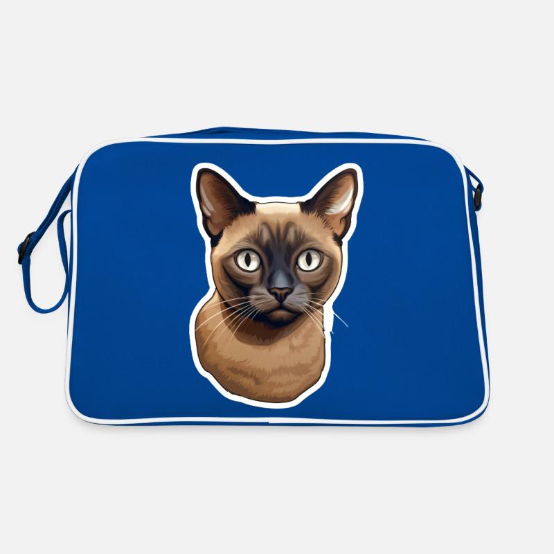 Chat birman Sac Retro