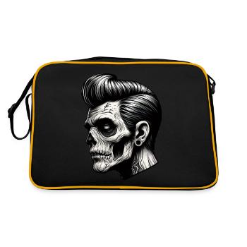 Ambiance zombie rockabilly - Sac Retro - noir/or - Dos