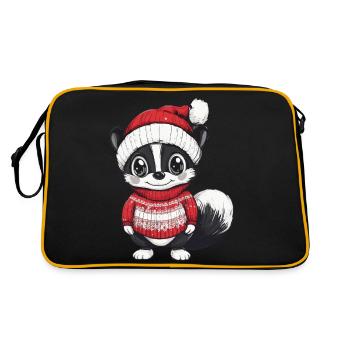 Noël Skunk - Sac Retro - noir/or - Dos