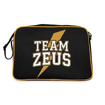 Team Zeus - Sac Retro - noir/or - Dos