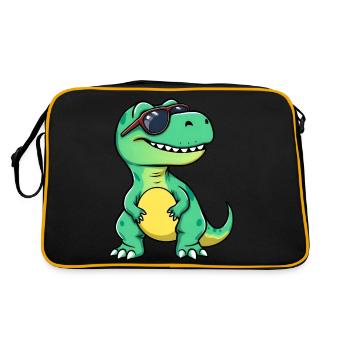 Cool Dino Rocks Sunglasses - Retro Bag - black/gold - Back