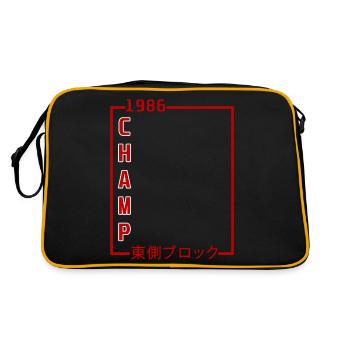 Champ 1986 Chinese Design - Retro Bag - black/gold - Back
