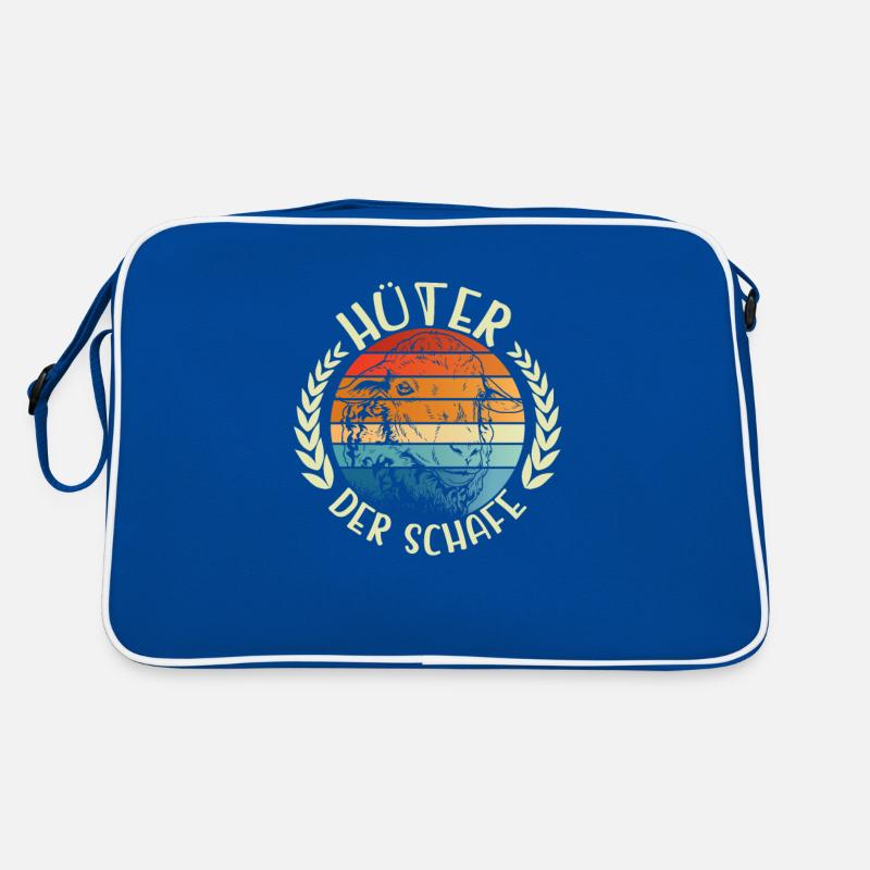 Hüter der Schafe I Landwirt Schäfer Bauer Geschenk Retro Tasche