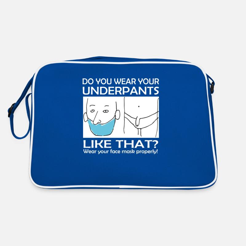 Funny Corona saying Retro Bag