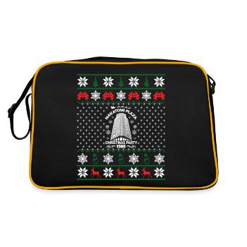 Nakatomi Plaza Christmas Party 1988 Noël moche - Sac Retro - noir/or - Dos