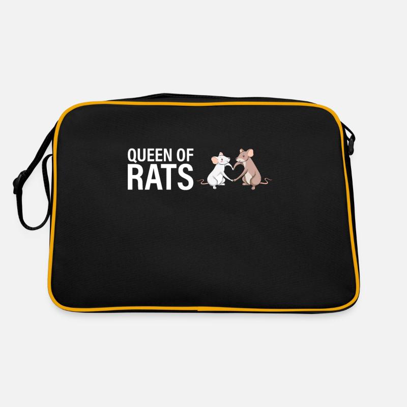 Queen of Rats Retro Tasche