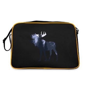 elk - Retro Bag - black/gold - Back