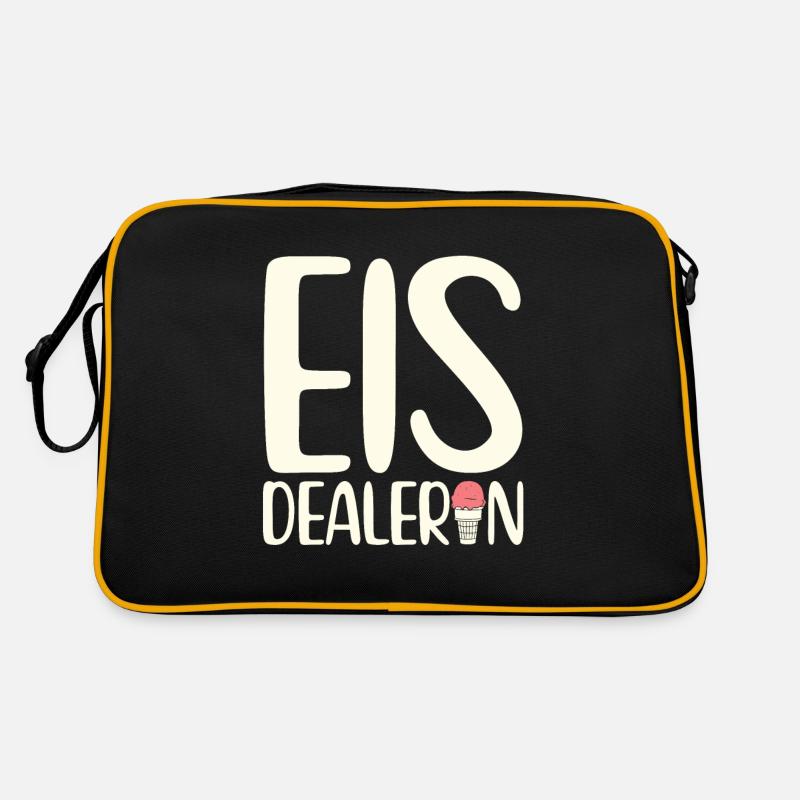 Eis Dealerin I Eiswaffeln Wassereis Retro Tasche