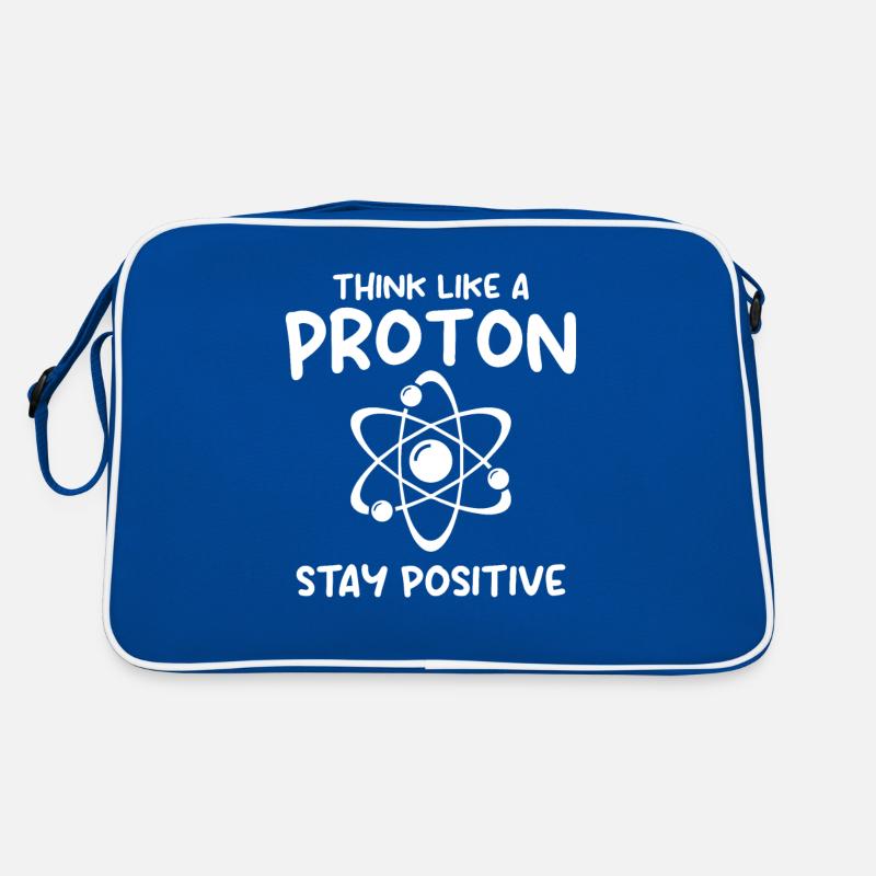 Je pense que comme un proton rester positif Sac Retro