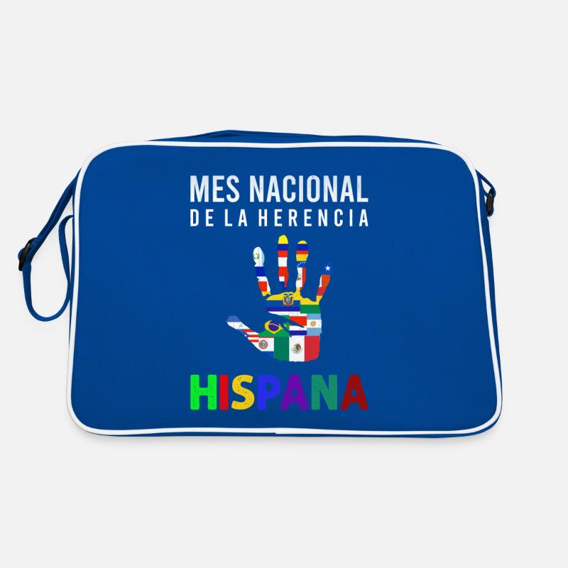 Mes Nacional De La Herencia Hispana - Hispanic Pri Retro Tasche