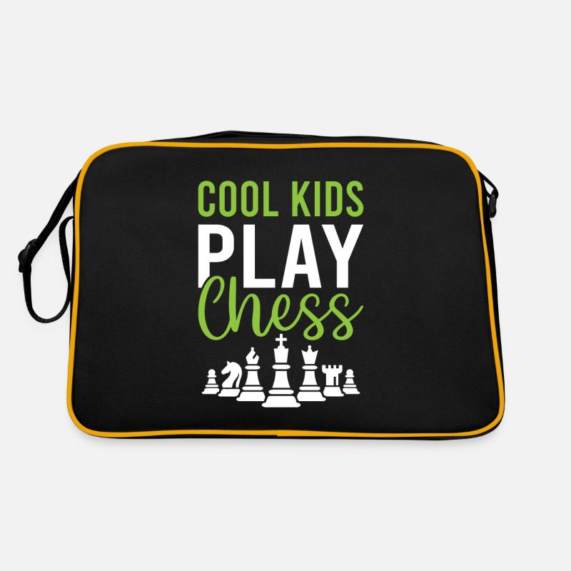 Cool Kids Play Chess - Checkmate Chess Player Retro Tasche