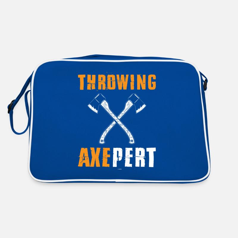 Throwing Axepert - Axe Throwing Retro Tasche