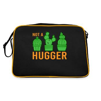 Cactus Not A Hugger - Western Sugaro Flowers - Retro Bag - black/gold - Back