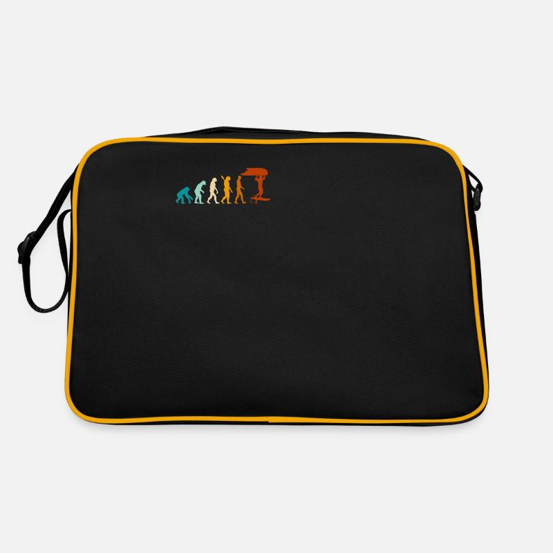 Wing Foiling Evolution - Wingfoil Hydrofoil Su - Sac Retro - noir/or