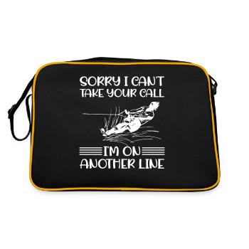 Ski nautique - Désolé, je ne peux pas prendre votre appel - Water - Sac Retro - noir/or - Dos